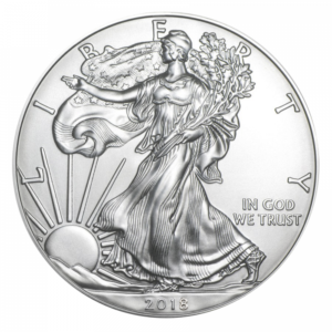 2018 silver eagle coin