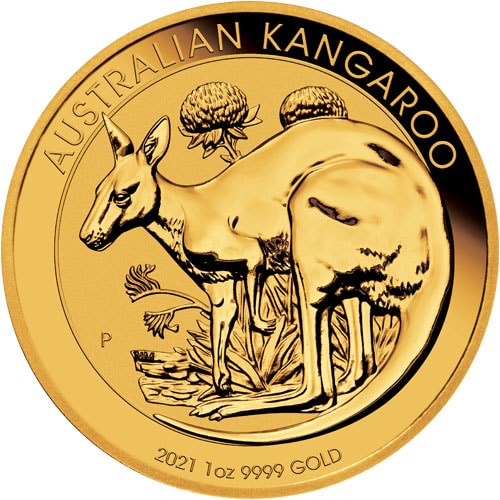 Best gold coin 2021-Australian-Gold-Kangaroo_rev-1