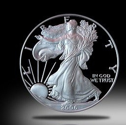 american silver eagle coin observe